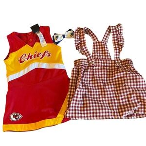 KU and Chiefs girls items 12-24M